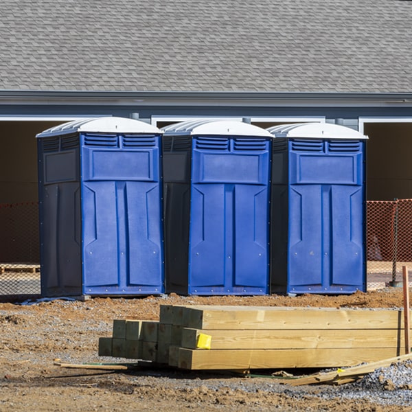 how do you dispose of waste after the porta potties have been emptied in Church Road VA